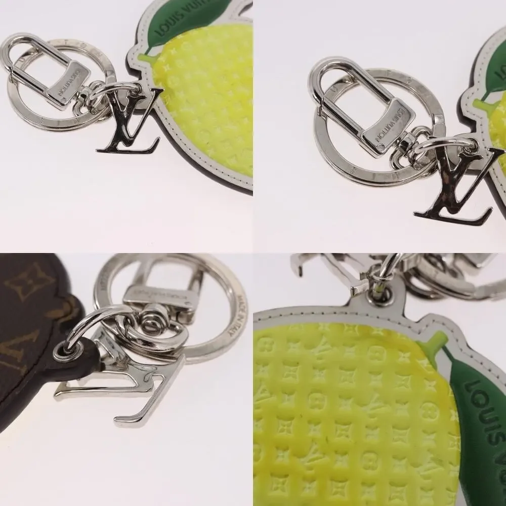Louis Vuitton Monogram Porte Cles Charm Brown